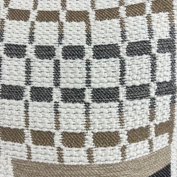 Large Decorative Throw Pillow 20”x 20” Geometric Pattern NEW Multi Color Texture - Picture 2 of 10